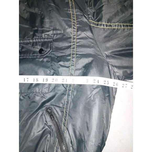 Vintage Swingster Jacket Men's XL Black Long Sleeve Made in USA Pockets - Picture 4 of 9